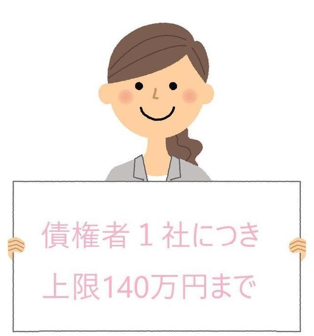 司法書士は1社で140万円まで