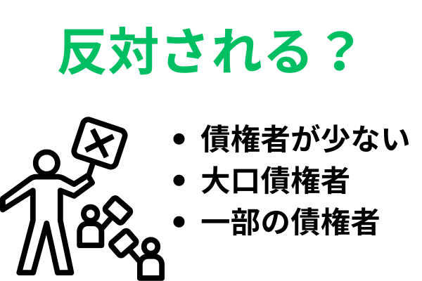 個人再生が反対されるケース