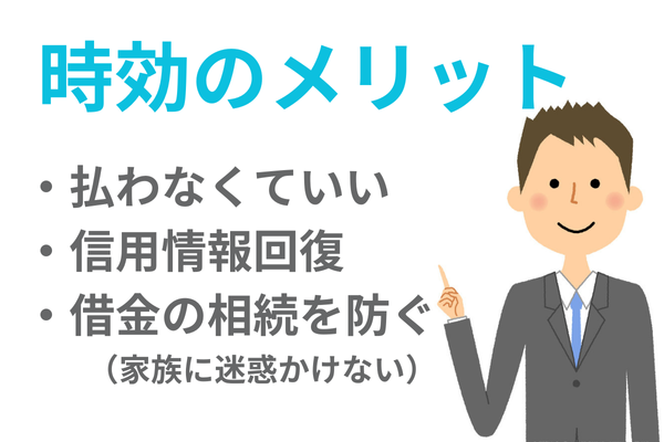 時効援用のメリット