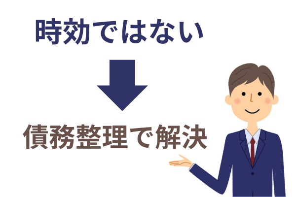 時効じゃない場合は債務整理で解決