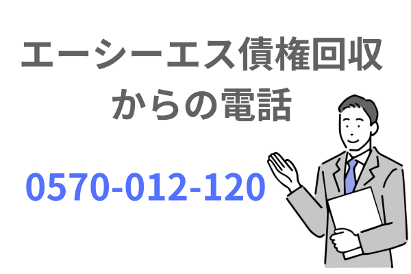 エーシーエス債権回収からの督促電話