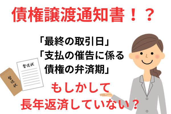 札幌債権回収株式会社の債権譲渡通知書兼債権譲受通知書