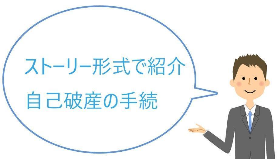 自己破産の手続きの流れを紹介