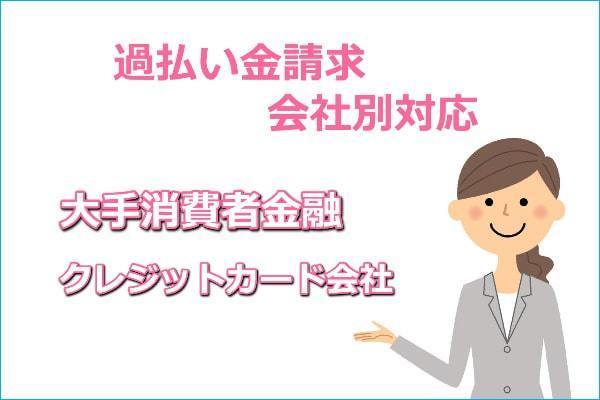 過払い請求は会社によって対応が違う