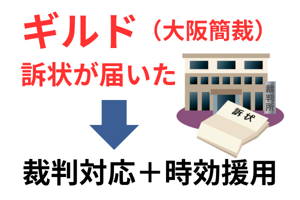 ギルドの裁判での時効