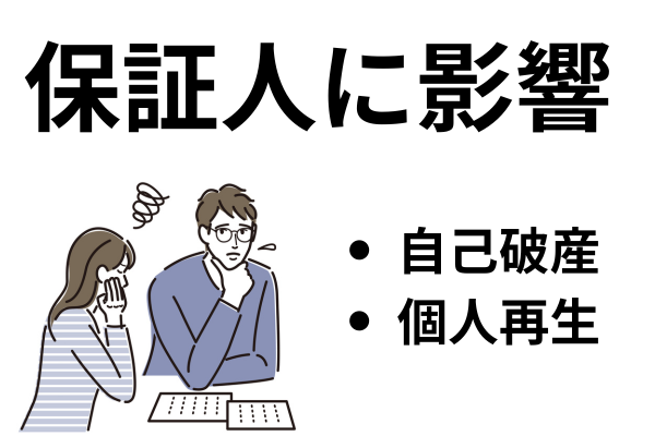 家族が保証人だと自己破産すると請求がいく