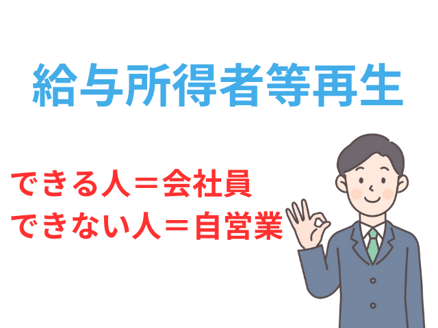 給与所得者等再生を利用できる人