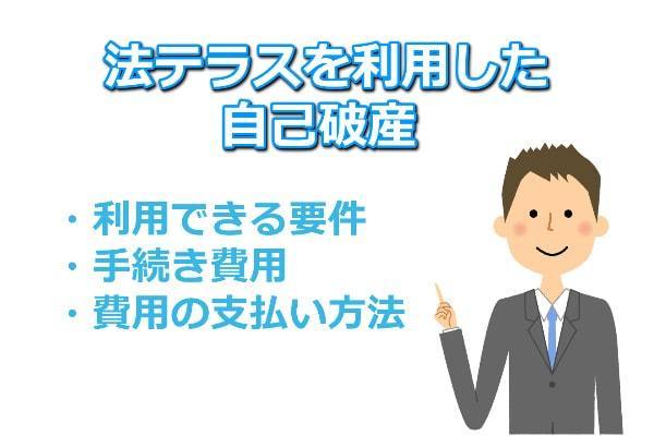 自己破産で法テラスを利用する