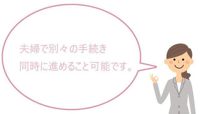 夫婦で別々の債務整理の手続き