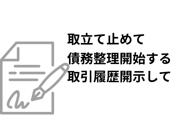 受任通知の内容