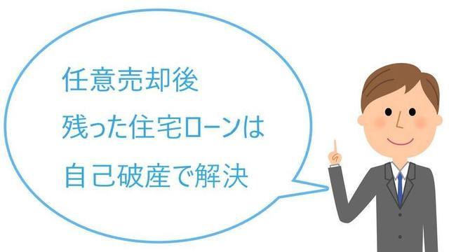 任意売却後に自己破産で解決した事例