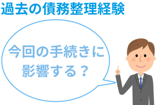 過去の債務整理経験