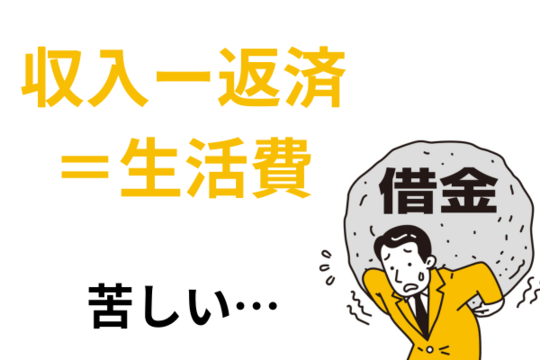 返済額が苦しい