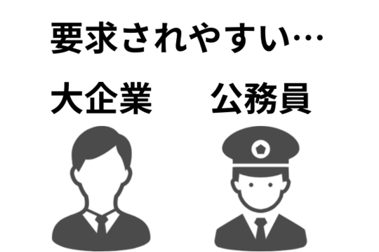 ボーナス払いを要求されやすい職業