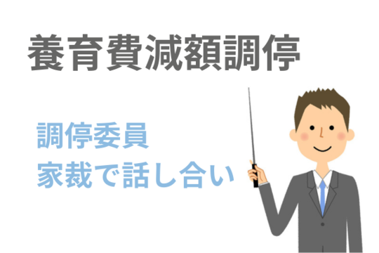 養育費減額調停