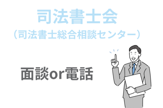 司法書士会（司法書士総合相談センター）