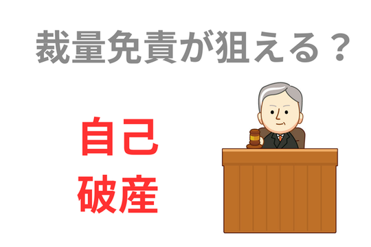 自己破産で裁量免責をねらう