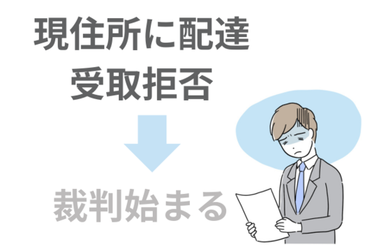 訴状を受取拒否しても裁判は始まる