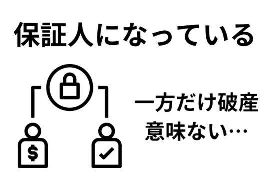 夫婦で保証人になっている
