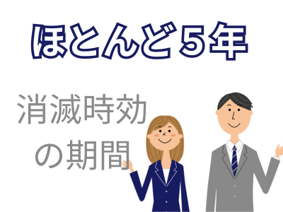 消滅時効の期間