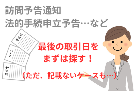 アウロラ債権回収の書面で確認するポイント