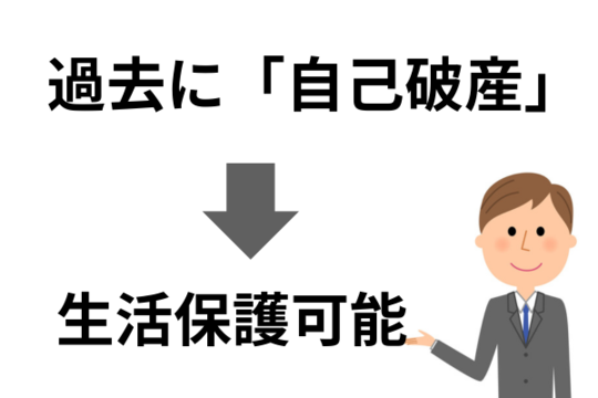 過去に自己破産してても生活保護は可能